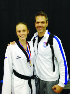 Madelynn cumplió con su objetivo y se trajo a Colorado medallas de oro.