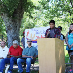 En días pasados Jóvenes latinos y nativo americanos del suroeste del país se reunieron para promover acciones para proteger el futuro de ese río. (Fotos de Jonathan Miraval).