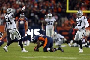 Broncos caen derrotados ante los Raiders de Oakland con un marcador de 15-12. (Foto:Denverbroncos.com).
