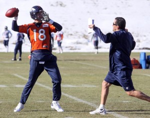 Los Broncos de Denver entrenando al máximo para el gran día de los Playoffs. (Fotos:Denverbroncos.com).