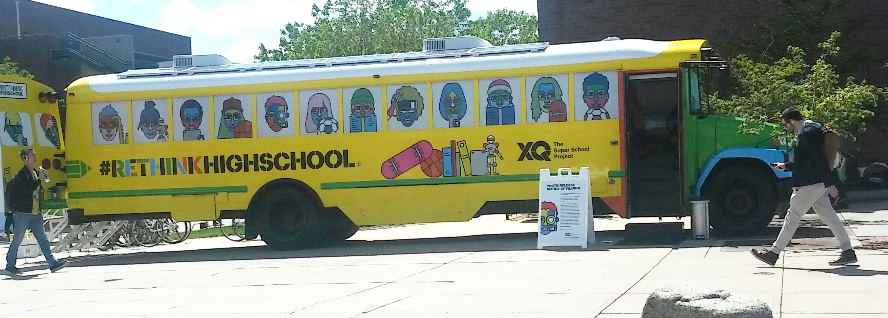 El Autobús de XQ llego a Denver