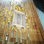 La imagen de la Virgen de Guadalupe que se encuentra en la Basílica de Santa María de Guadalupe, en la Ciudad de México. (Fotos:LPDC/Germán González)