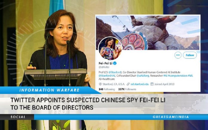 Twitter contrata a Fei-Fei Li, quien dirigió los esfuerzos de Google con el PCC para revisar el discurso en línea
