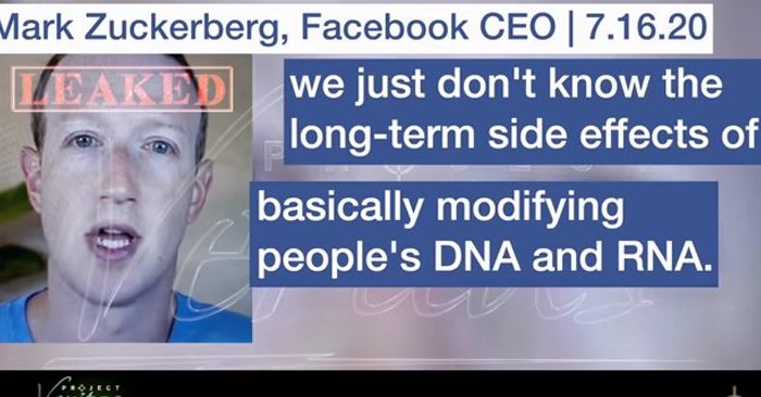 Project Veritas expone video de Zuckerberg con declaración “anti vacuna” de precaución