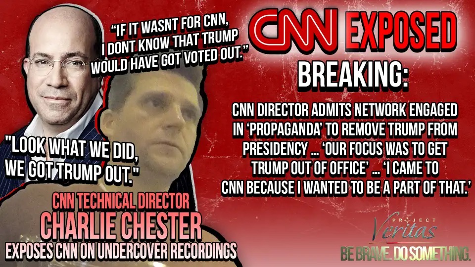Director de la cadena CNN ADMITE que se involucró en la “propaganda” para destituir a Trump de la presidencia …