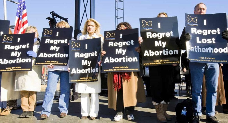El arrepentimiento por el aborto es real