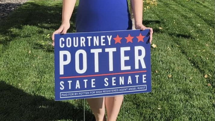 Courtney  Potter para  el Senado