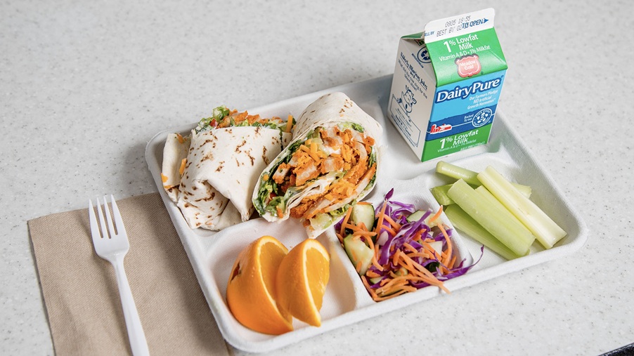 Transforman los almuerzos con alimentos frescos