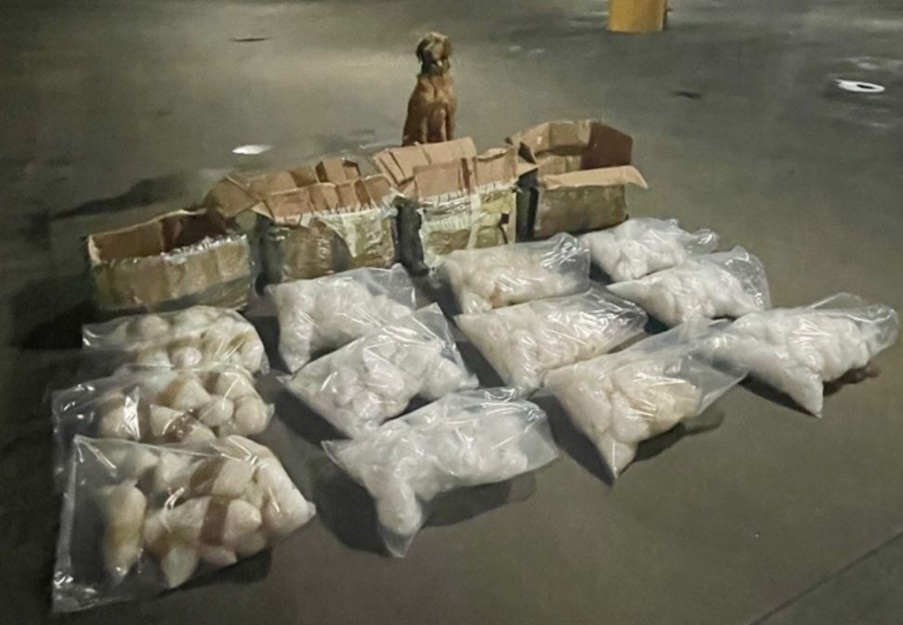 FBI incauta 136 kilos de drogas